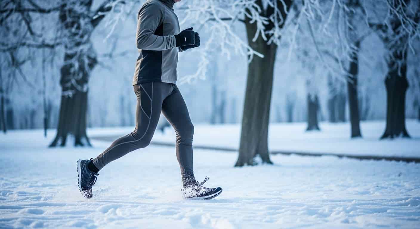 Zimní běh v Česku: Jak sníh a mráz chrání klouby po čtyřicítce