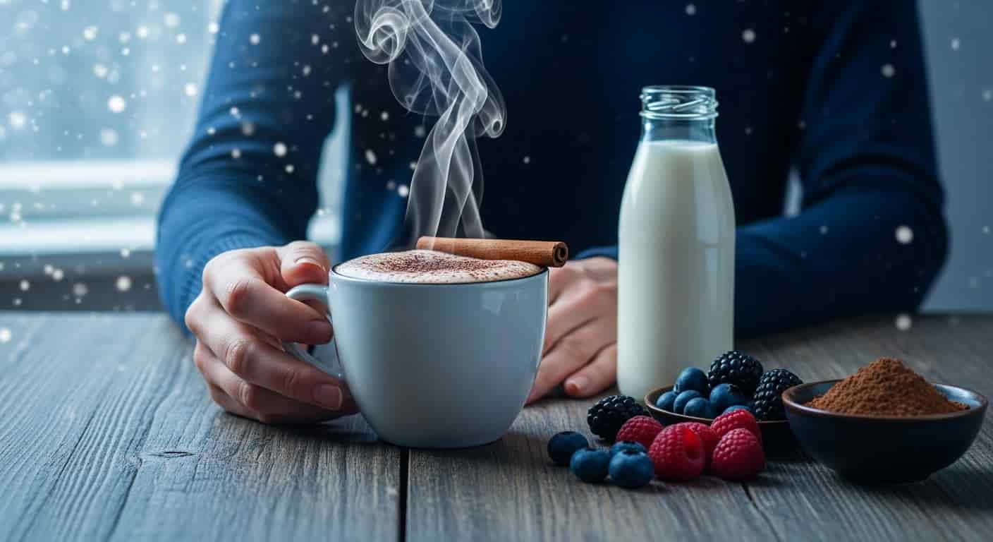 Zimní teplo kakaa: Jak toto horké pití pomáhá hubnout po čtyřicítce bez hladu