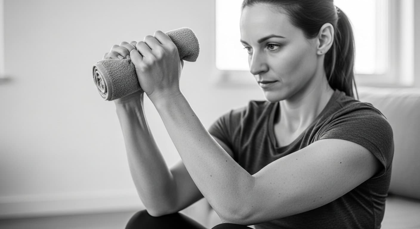 Získejte pevný úchop doma: Praktický trénink pro silnější ruce a celkovou vitalitu.